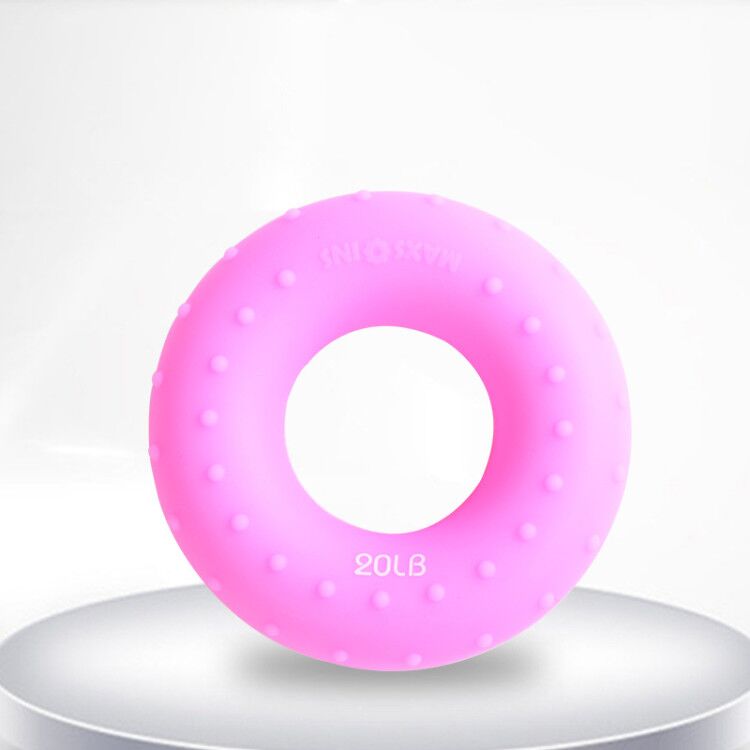 Antistress Hand Expander Hand Gripper Forearm Dynamometer Strengthen Training Hand Finger Exersiser Hand Trainer Grip Strength: Pink