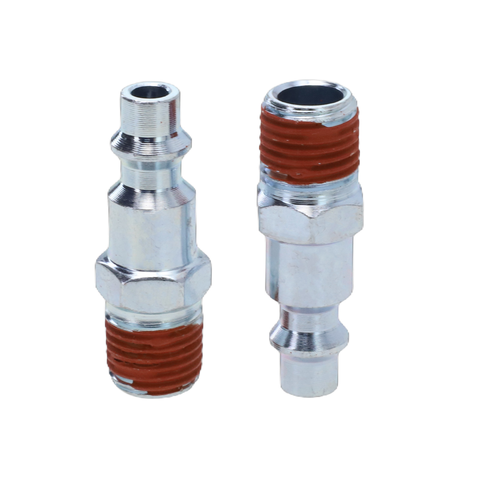 5Stck 1/4 "NPT Luft Schlauch Adapter Kompressor Pneumatische Schnell Anschluss Außengewinde Stecker Verbinden Pipeline Adapter Pneumatische Werkzeug