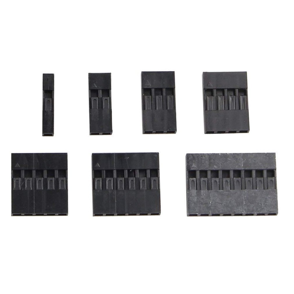 310pcs/Set Dupont Wire Jumper Pin Header Connector Housing Kit Male Crimp Pins+Female Pin Connector Terminal Pitch With Box