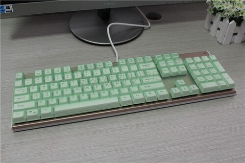Keyboard Protection for Dalyou Mechanic Alloy Edition EK815 Keyboard EK812 EK820 EK807 EK810 Dustproof Keyboard Protective Film: 104-key-type4