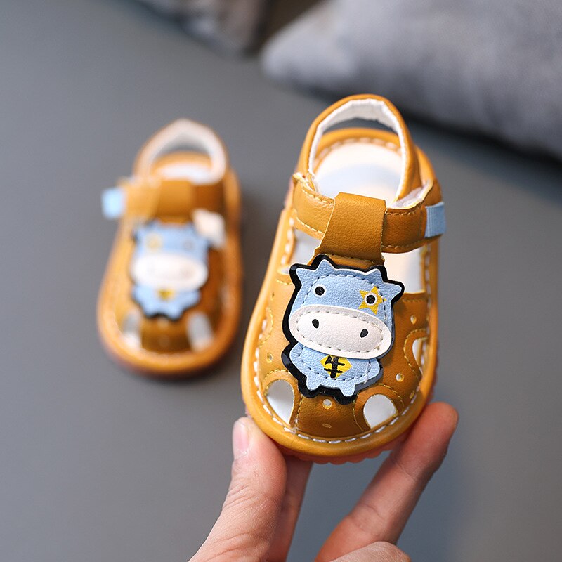 Baby Shoes Spring First Walkers Casual Kids Sandal Boys Girls Baby Breathable Shoes Soft Bottom Lightweight SBB005