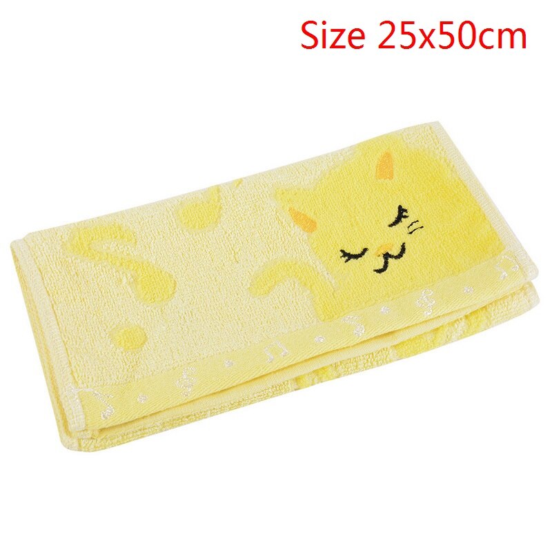 Toalha de banho absorvente urijk, toalha de algodão absorvente de 32 fios em 4 cores para adultos macio e macio: B-yellow