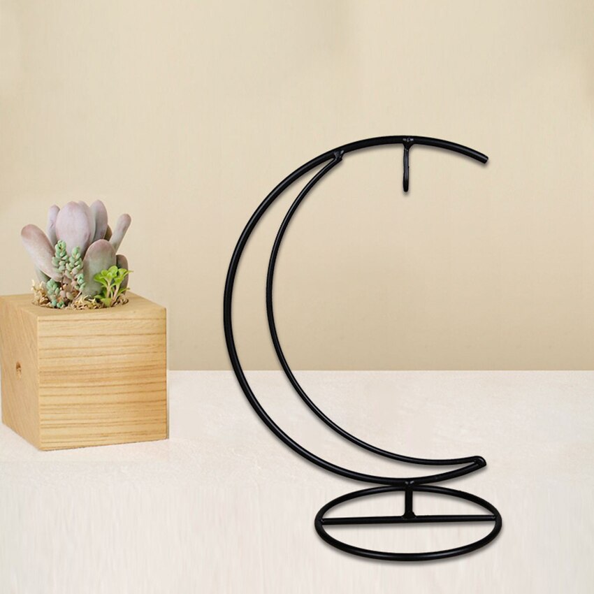 Hengende anlegg terrarium metall stativ bordplate display stativ holder for prydplanter sukkert hjemmekontor dekorasjon
