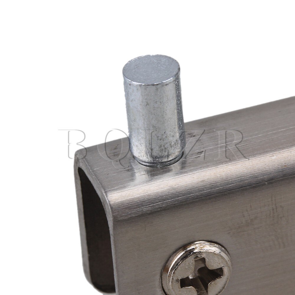 BQLZR Pair Double Door Set Glass Door Pivot Hinge Set Door Strike