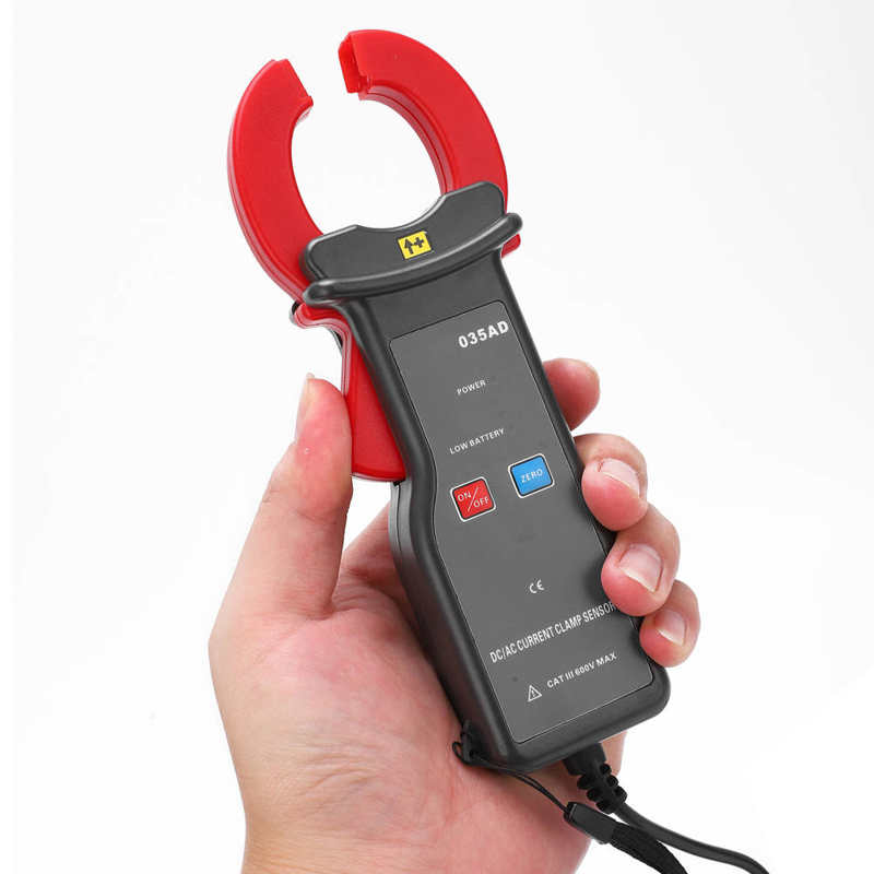 ETCR035AD AC/DC Clamp Current Sensor BNC Connector Multifunctional Anti Interference Current Sensor Digital Current Meter