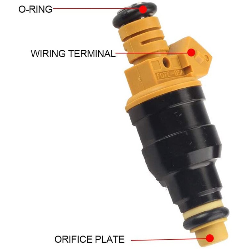 Juego de 8 inyectores de combustible para Ford Bronco Crown Victoria Excursion Expedition F150 F250 F350 Mustang 1986-2005 0280150943