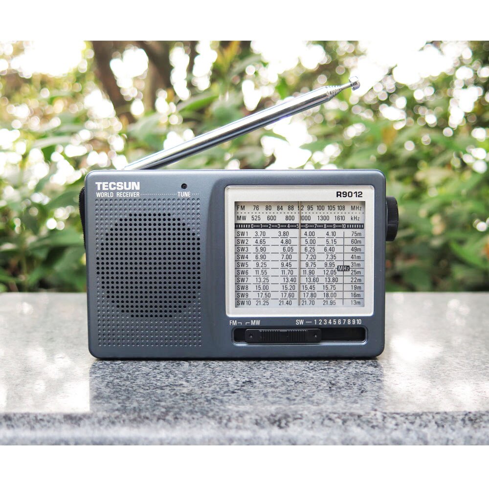 TECSUN R-9012 FM/AM/SW 12 Bands Portable Pocket style High Sensitivity Radio Receiver