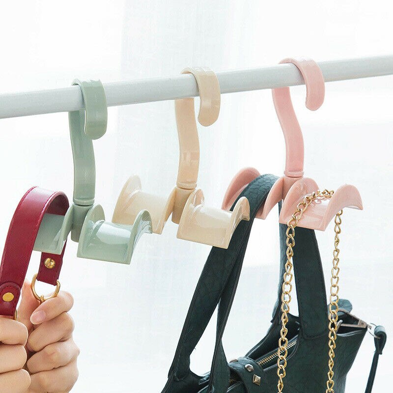 Closet Organizer Staaf Hanger Handtas Opslag Purse Opknoping Rack Houder Haak Tas e
