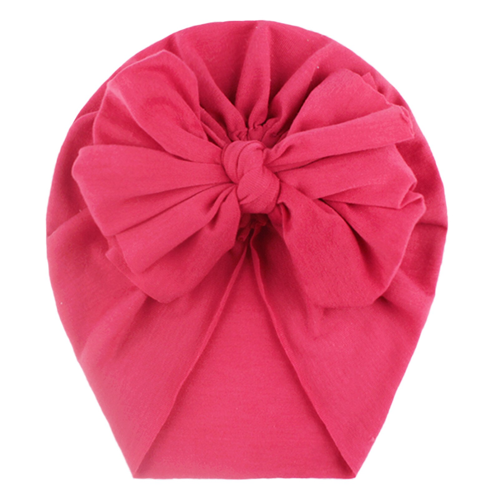 Baby Stuff Accessories Baby Girl Hat With Bow Knot Infant Beanie Solid Big Bowknot Cap For Girls Kid Hats 1PC Warm Cap 0210: H