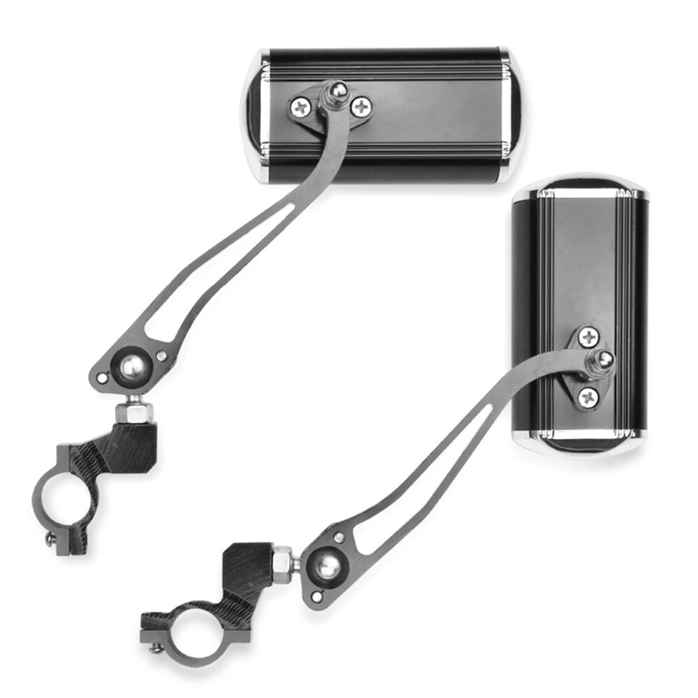 1 paar aluminium fietsspiegels mountainbike achteruitkijkspiegel stuuruiteinde achteraanzicht