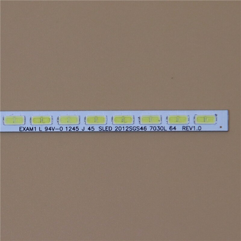 Barra de luz LED para TV, matriz para TCL L46V7300A-3D 46E5000 de 46 pulgadas, Kit de matriz de tiras de retroiluminación, bandas de lentes de lámpara LED