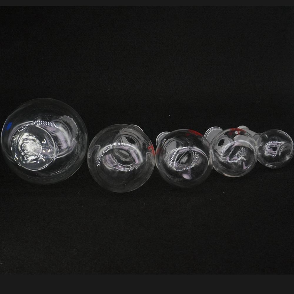 Flacon en verre à fond plat, fournitures de laboratoire, flacon de 50/100/150/250/500ml, à col unique, pour produits chimiques