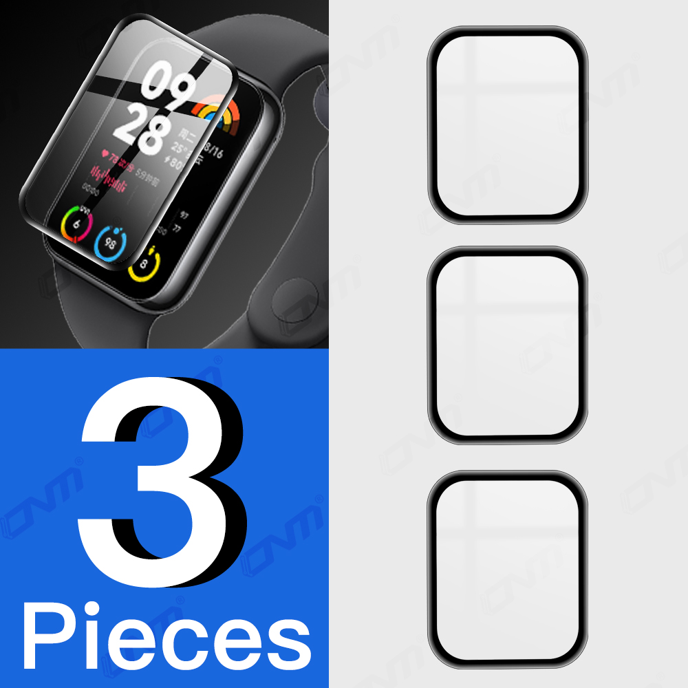 20D Screen Protector for Xiaomi Mi Band 8 Pro Flexible Soft Protective Film for Mi Band8 Pro Full Coverage Film Not Glass: MULTI
