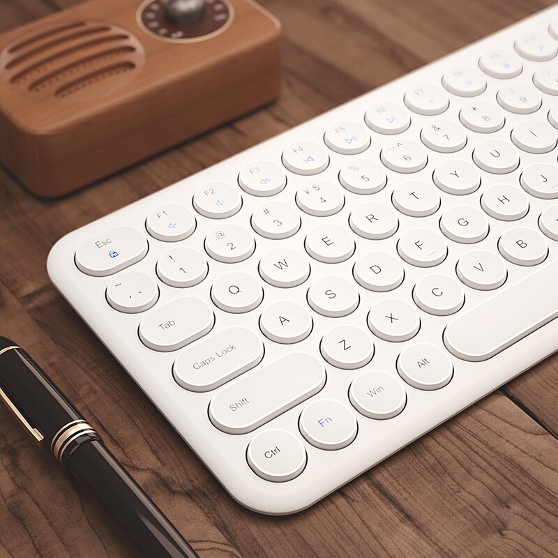 2.4G Wireless Silent Keyboard Ergonomic Mouse Round keycap Keyboard Gaming Mouse For Macbook Pro Computer Laptop Keyboard Mouse