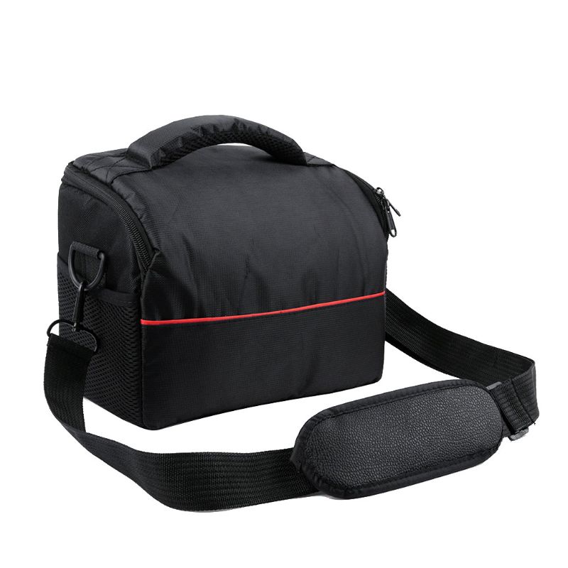 Bolsa tipo bandolera de nailon impermeable para cámara Estuche de transporte para Canon EOS 77D 70D 80D 4000D 2000D 5D Mark IV III 60D 6D 7D II