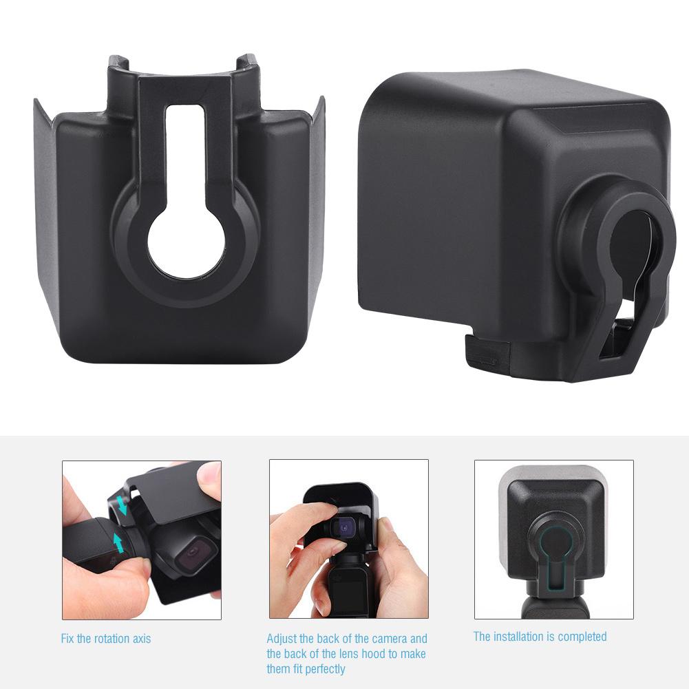 Camera zonnekap gimbal camera zonnekap lens beschermhoes voor dji osmo pocket camera accessoires
