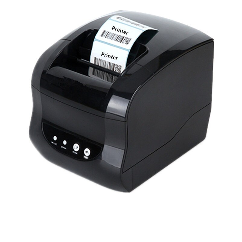 365B Label Barcode Printer USB Bluetooth Connection 80mm Thermal Receipt Bill Sticker Print