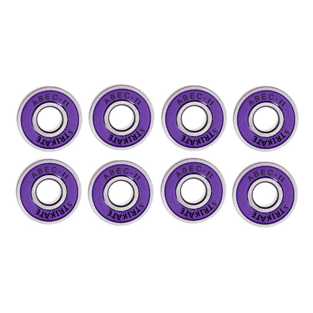 8 Pcs ABEC-11 Roller Skate Lagers 608RS Lager Skateboard Longboard Kogellagers Waterdicht Duurzaam Scooter Lagers: Purple