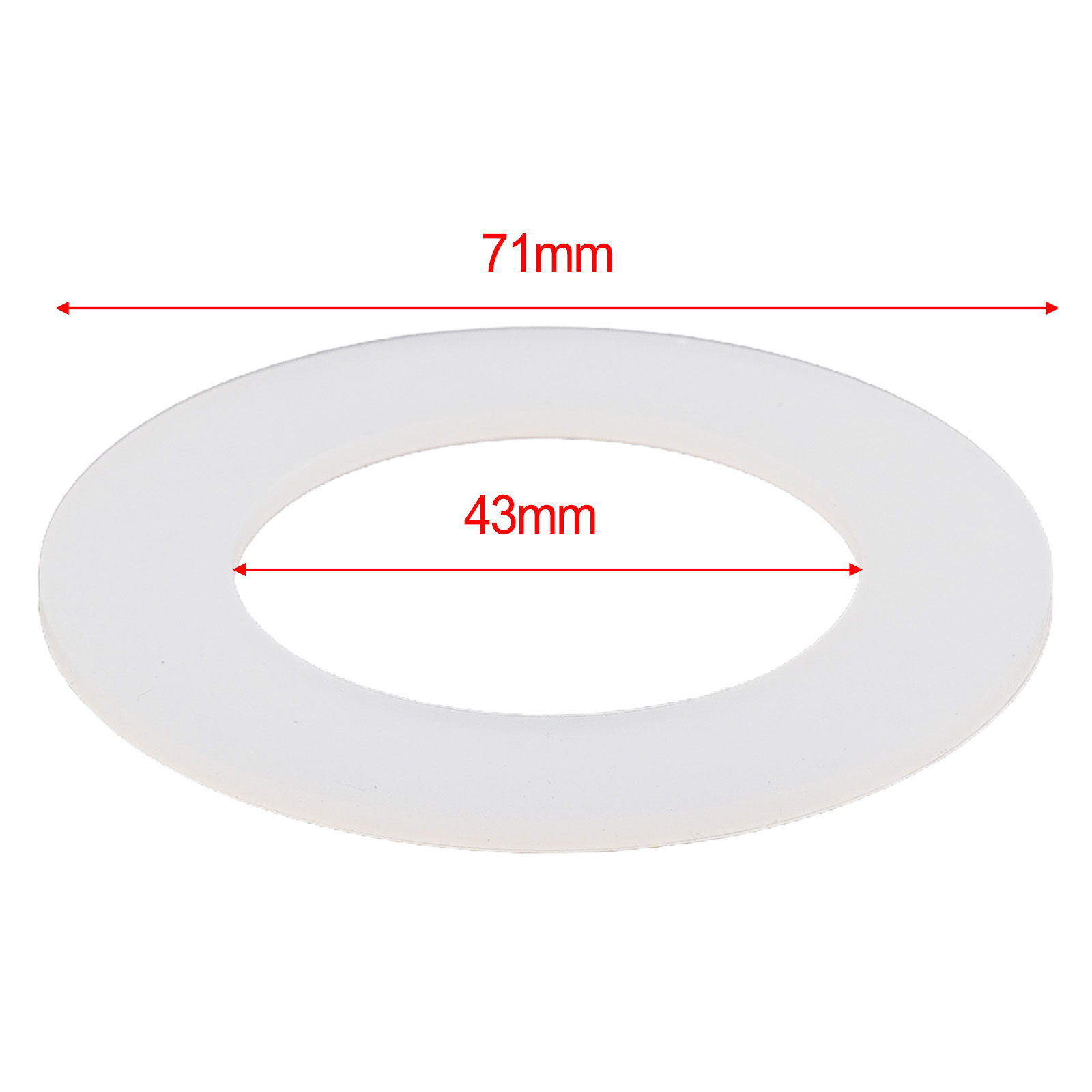 Gaskets Seal Washer Effective Water Retention Internal Diameter 4.3cm Toilet Cistern For Optima 49/50 Flush Valves