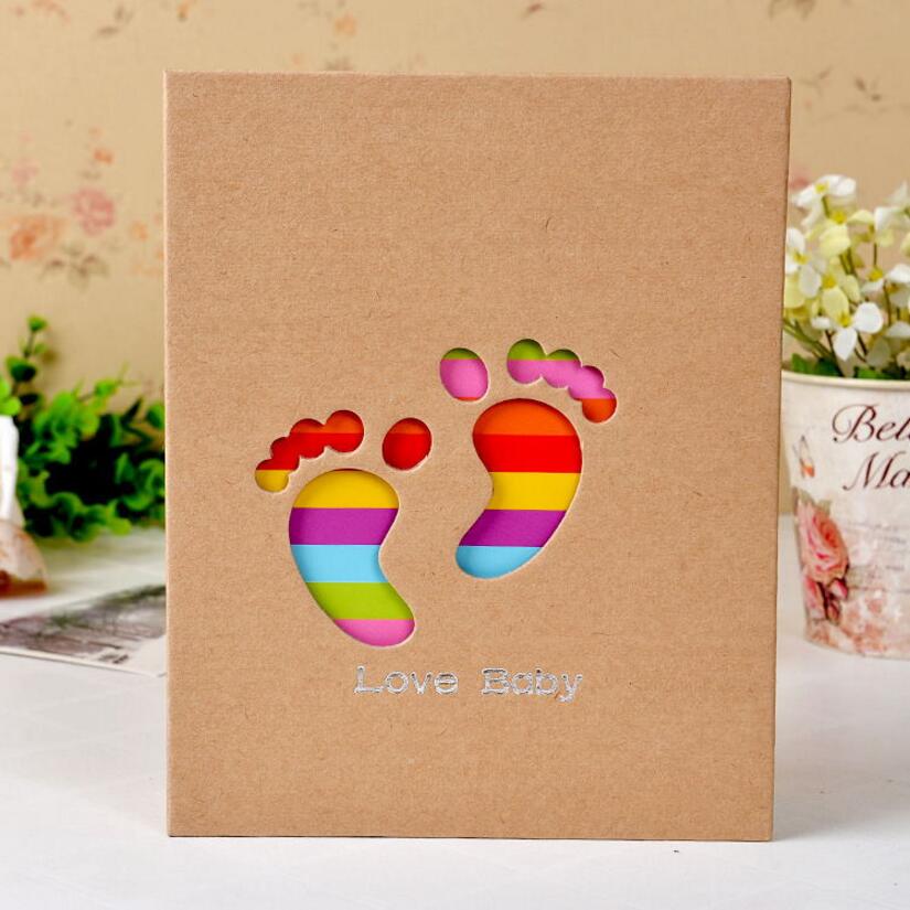 Tamaño grande, 8 pulgadas, se puede Poner 100 Uds., Fotos de bolsillo, tipo Interleaf, para niños, precioso de Scrapbooking, chico DIY, precioso cuaderno con impresiones a Color