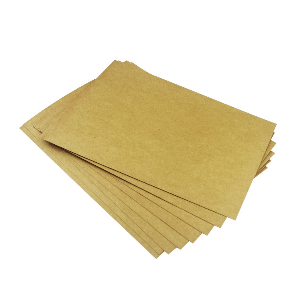 Papier kraft multifonctionnel A4 250/300g papier kraft de fait main 50 feuilles/paquet