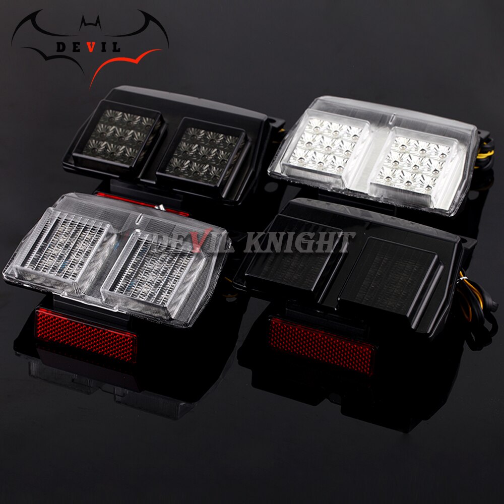 Led-achterlicht Voor Ducati 748 916 996 998 1994-2003 Geïntegreerde Motorfiets Richtingaanwijzer Staart Stop Brake waarschuwing Lamp
