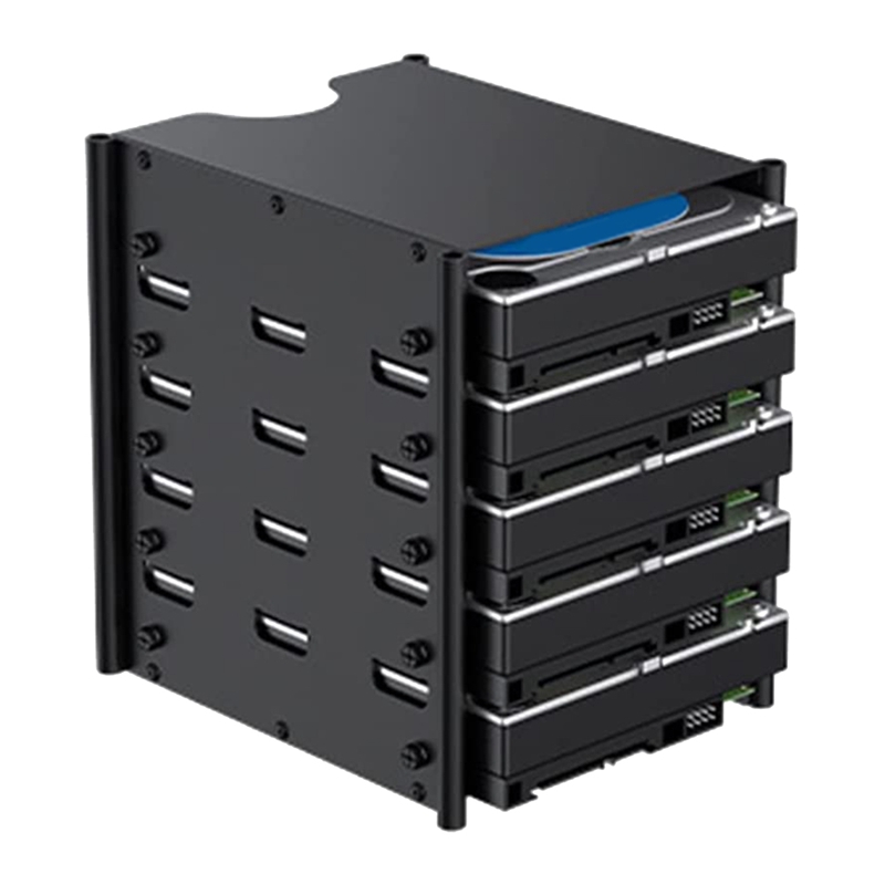 8 Port PCI-E to SATA 3.0 Expansion Card 6Gbps PCI-E X4 Adapter Card for Desktop PC JMB585 Chip Supports RAID