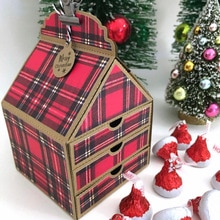 KSCRAFT Milk Carton Box With Drawers Metal Cutting Dies Stencils for DIY Scrapbooking Decorative Embossing DIY Paper Cards