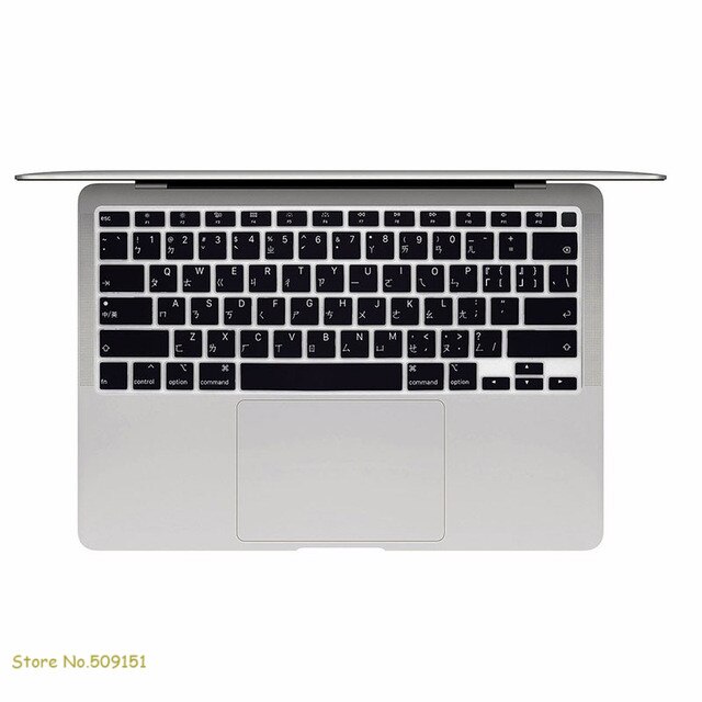 Russian Korean Thai Taiwanese For MacBook Air 13 A2179 Touch Laptop Keyboard Protector Silicone Keyboard Skin Cover