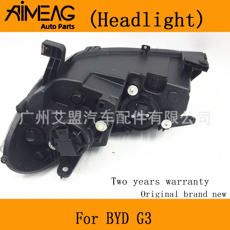 Make for BYD G3 front headlamp assembly.