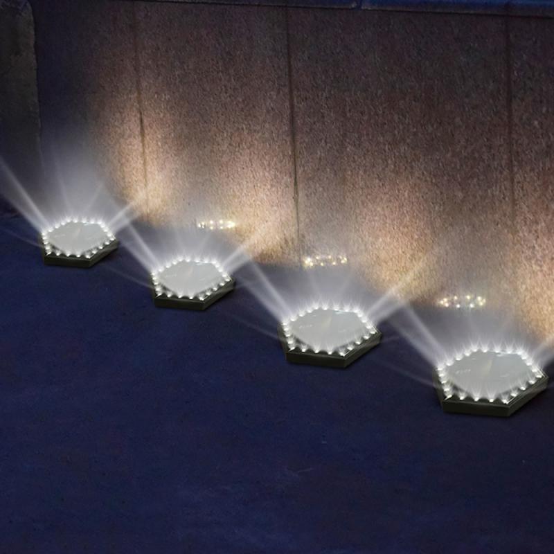 LED Solar Underground Light Garden Lights Outdoor Lighting Landscape Light Waterproof Solar Panel Floor Lamp Street Buried Light