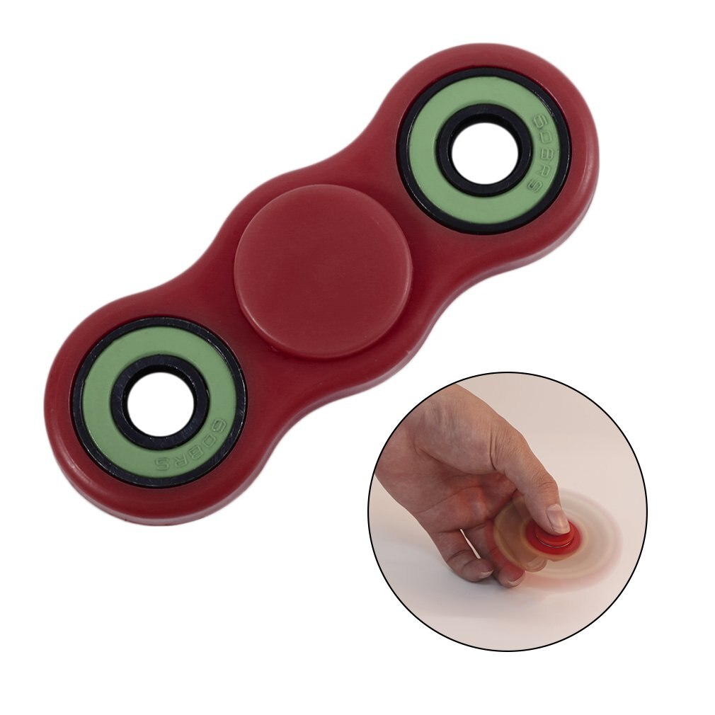 New Hot Liscia Contorno Tre Fori Del Nitruro Di Silicio Cuscinetto Lungo Tempo Ridurre Lo Stress Dito della Mano Spinner Giocattolo Regalo Per I Bambini: 5