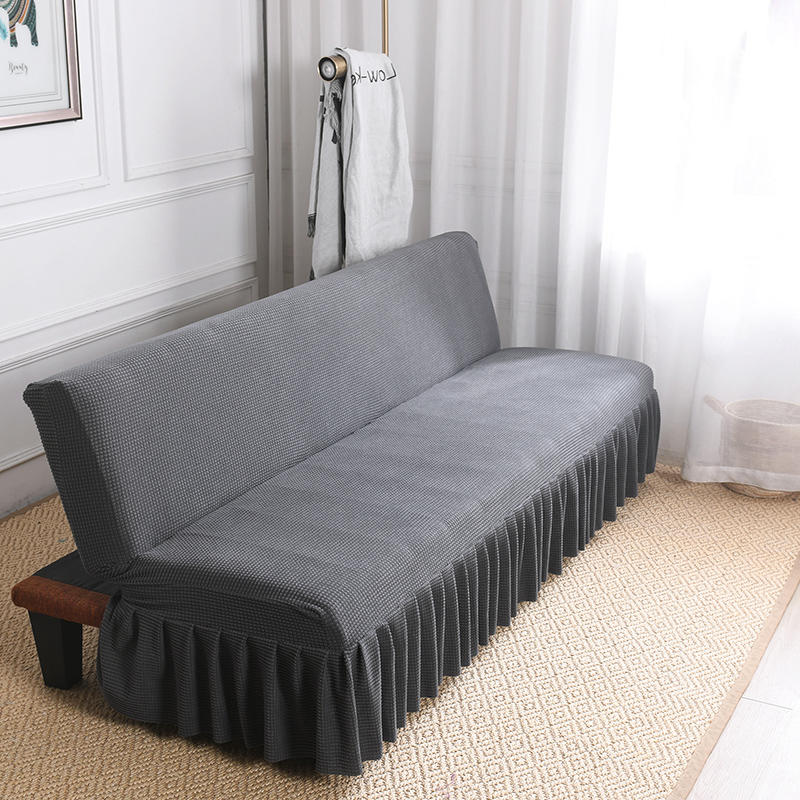 1 st. slaapbankhoes zonder armleuningen, elastische, volledige hoes, anti-vuil bankhoes voor in de woonkamer