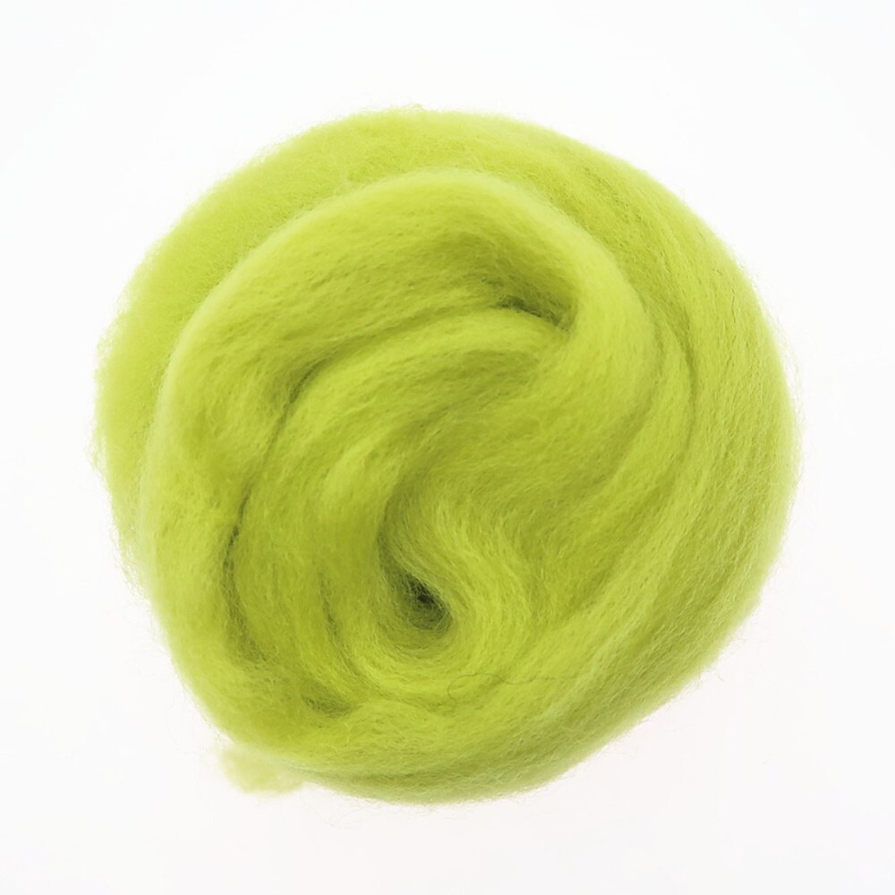 40 Colors 5g Soft DIY Craft Materials Wool Fibre Wool Roving for Trimming DIY Needle Felting Hand Spinning