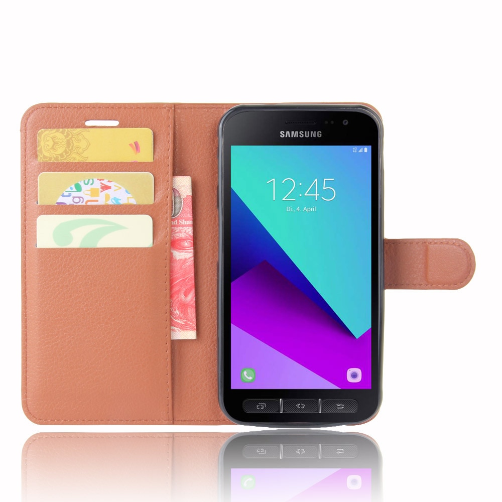 Funda protectora de cuero Pu para Samsung Galaxy Xcover 4, 4s, G390F, G398F, XCover4