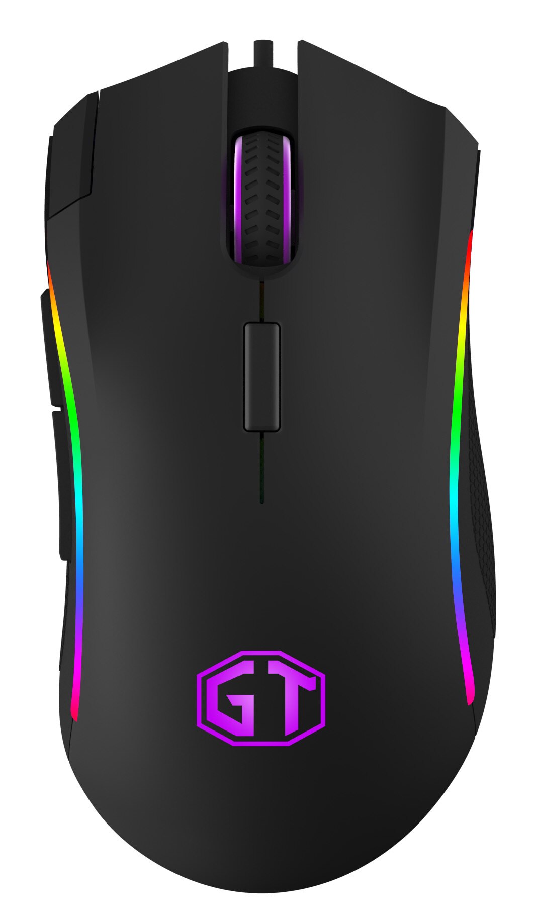 Delux M625 Wired Gaming Mouse Game Sensor A3050 PMW3360 Max to 24000 DPI RGB Colorful Backlit For PC Laptop Desktop: 4000DPI Mouse