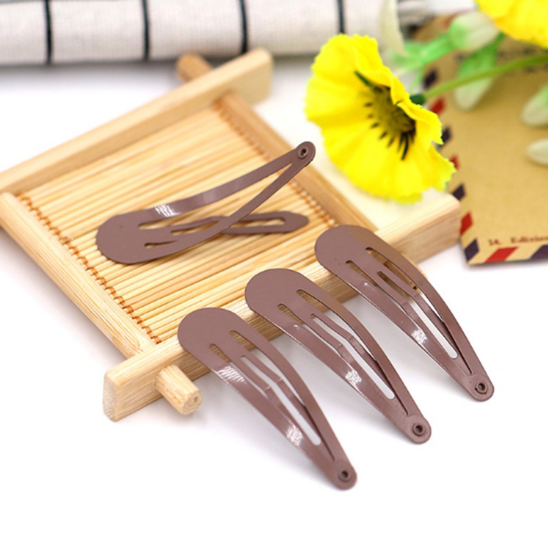 *Kid Girls Hair Clips Accessories Women Alloy Snap Hair Clips For Styling Teen Girl BB Hairpin Candy Colors Hair Clips For Girls