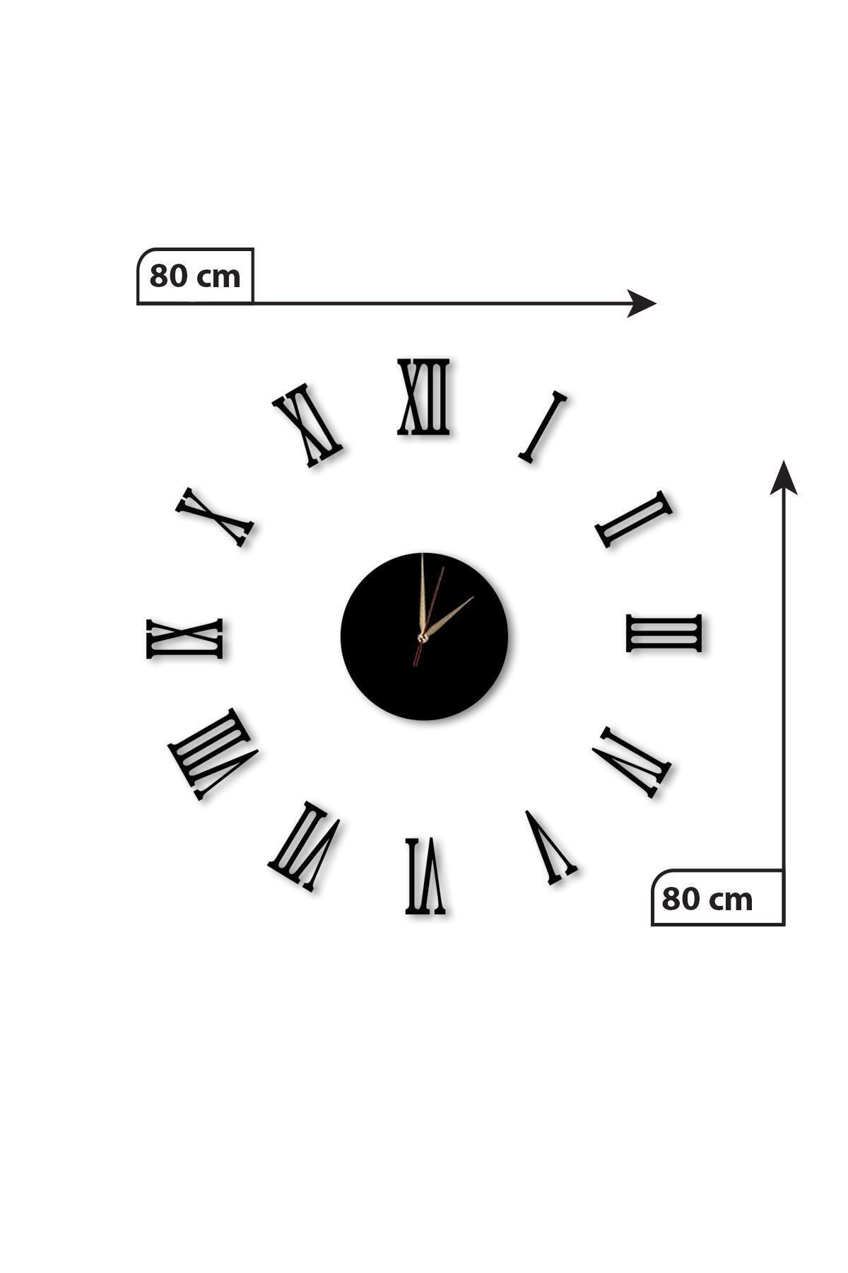 Dekolia By forest a Concept Dekolia ventre horloge murale grand chiffre romain en bois