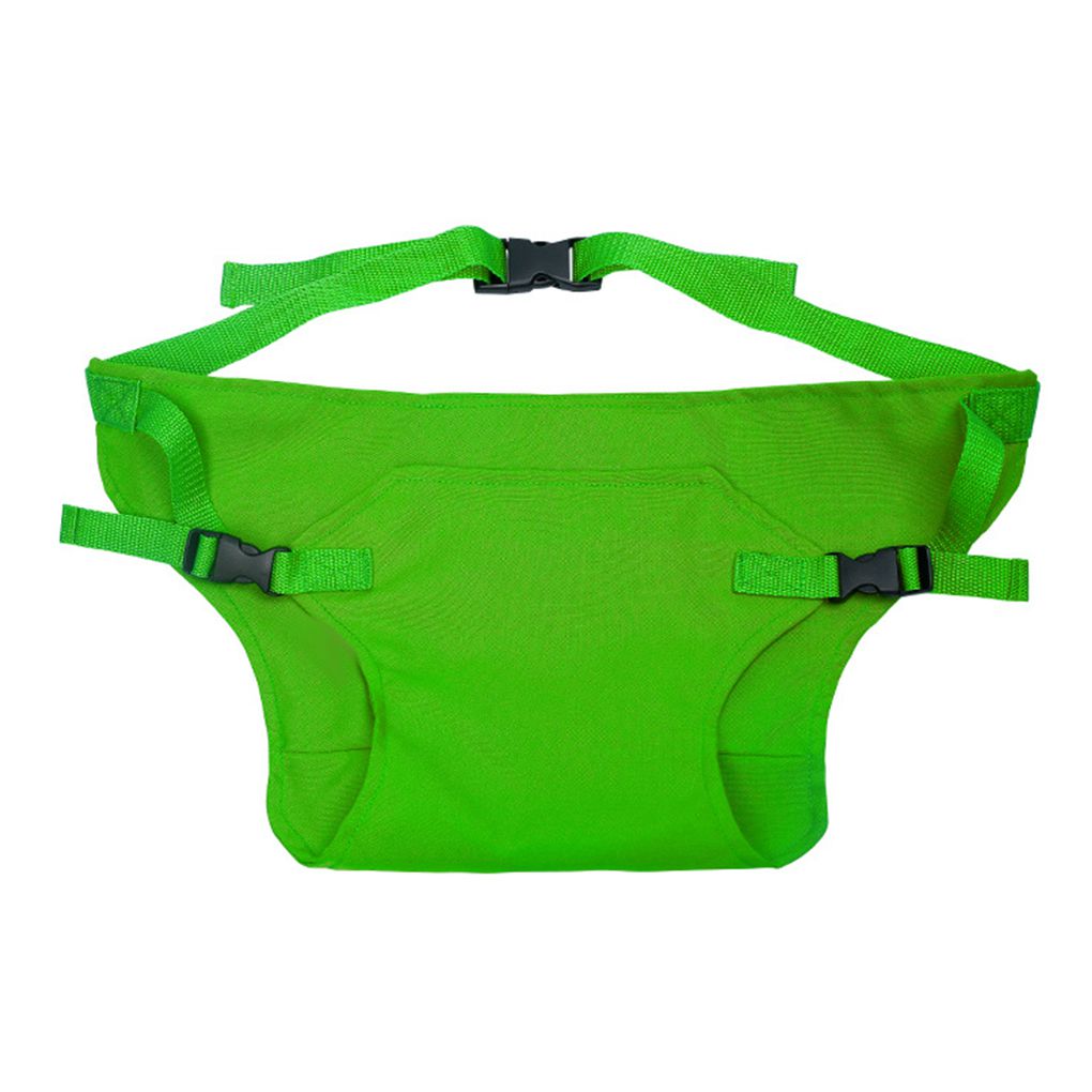 Portable Safety Baby Chair Harness Travel Foldable Washable Infant High Dinning Cover Seat: green