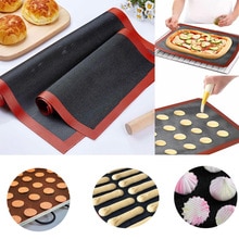 Non-stick Cookie Pad Silicone Baking Mats Dough Mat High Temperature Resistant Glass Fiber Batters Flour Fondant Decoration