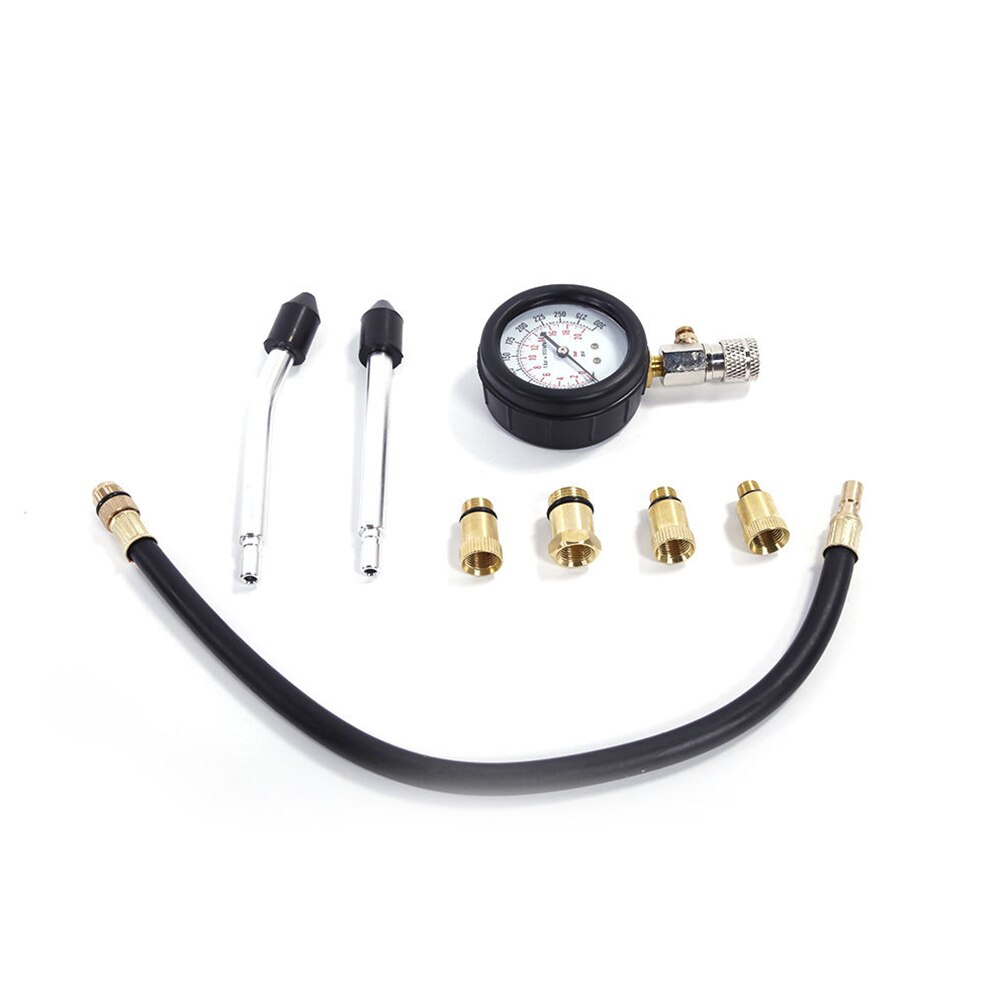 Tool Kit Pressure Gauge Portable Engine Compression Tester Auto Tire Accessories Cylinder For Car Compressometer