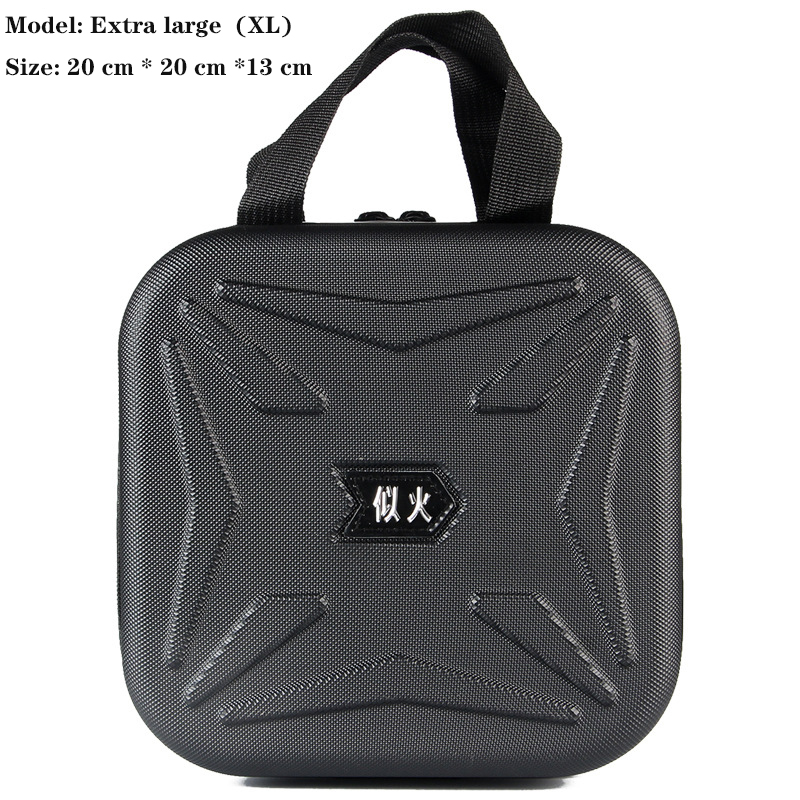 Bolsa de aparejos de Pesca para deportes al aire libre, bolso de un solo hombro para almacenamiento de carretes de Pesca, Señuelos de Pesca, bolsas de equipo de Pesca: XL-20x20x13cm