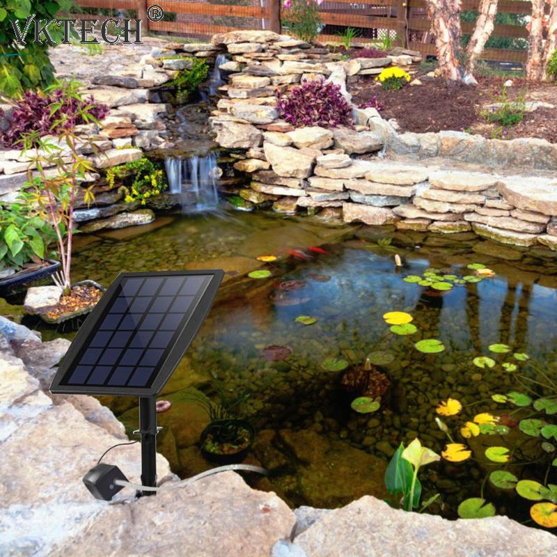 Water Oxygenator Aquarium Air Flow Pomp Plant Fish Tank Solar Zuurstof Pomp Set Solar Powered Outdoor Tuin Luchtpomp
