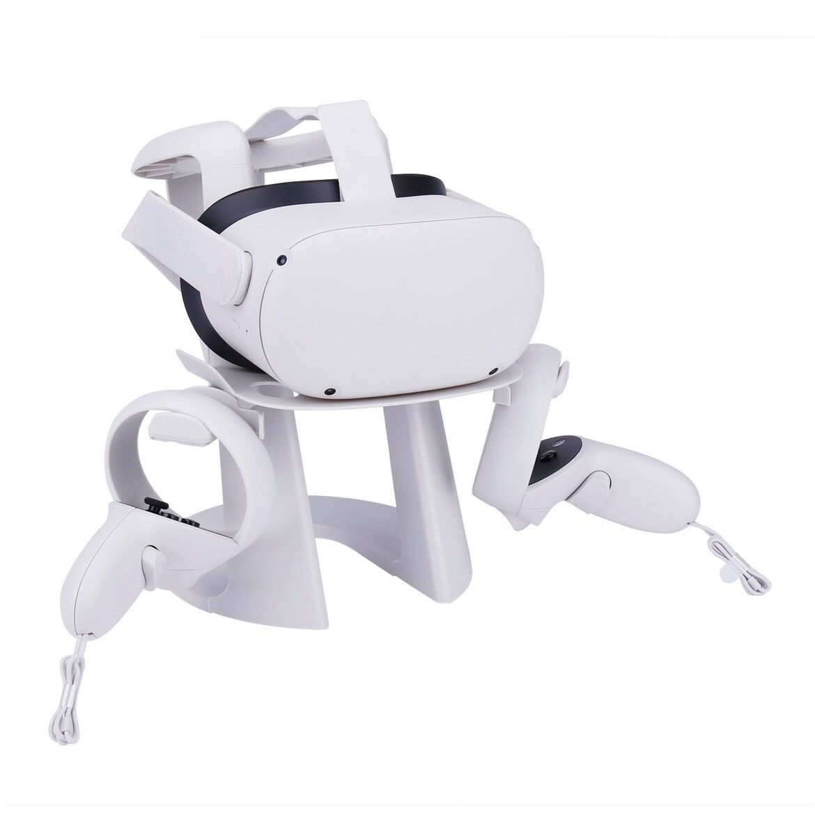 Throne storage rack of VR headset helmet Dedicated Display Holder for Oculus Quest 2 Valve Index Oclus Rift s HTC VIVE PRO: white