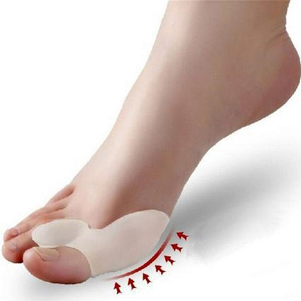 Storetå knyst skinne korrektor hallux valgus glattejern smertelindrende fodpleje