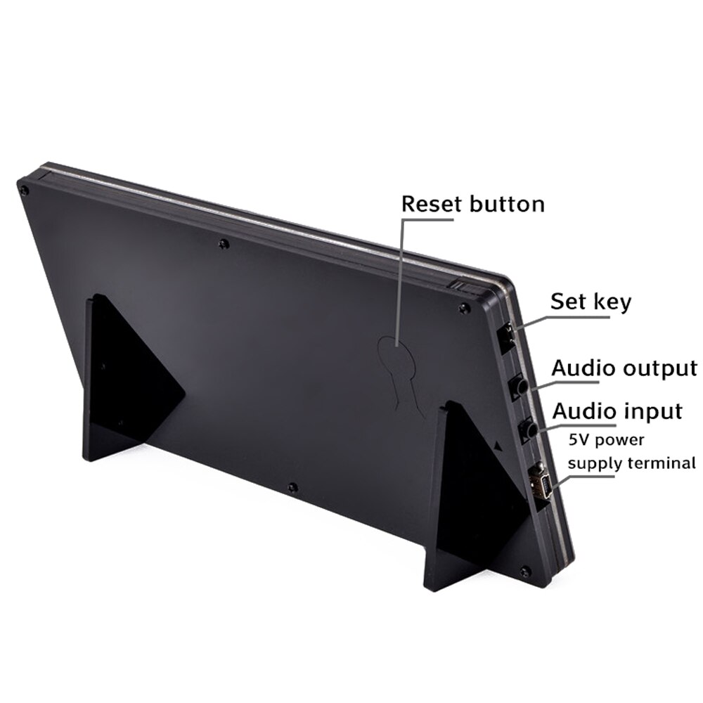 HU-008 LED Music Spectrum Production Kit Section 2416 Rhythmic Detonating Flash Parts DIY Welding DSP Decoding Algorithm Clock