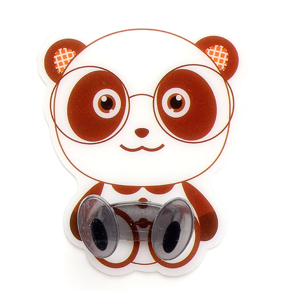 Desktop Plug Wire Retention Clip Power Cord Winder Wall Hook Decor Cable Holder Protector Device Organizer Phone Hanging Stand: Panda