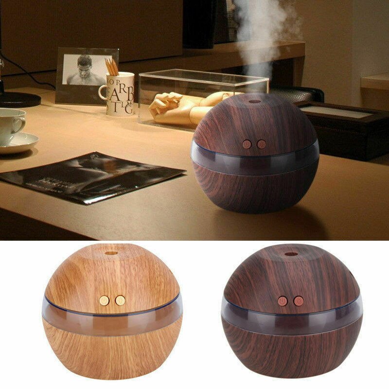 130Ml Verschijning Usb Led Ultrasone Aroma Luchtbevochtiger Essentiële Olie Diffuser Abs Pp Prachtige Aroma Therapie Purifier