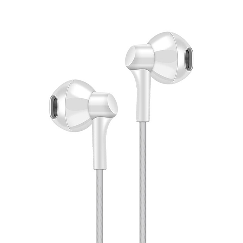 GSDUN G69 in ohr Kopfhörer Lärm abbrechen Headset 3,5mm Verdrahtet Ohrhörer Freihändiger mit Mic Für iphone 6 6s Plus 5s praktisch: Weiß
