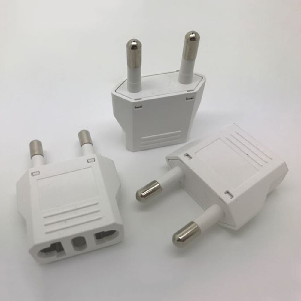 Ons (Usa) Naar Eu (Europa) travel Power Plug Adapter Voor Vs Converter Wit Charger Charging Adapter Converter Adapter